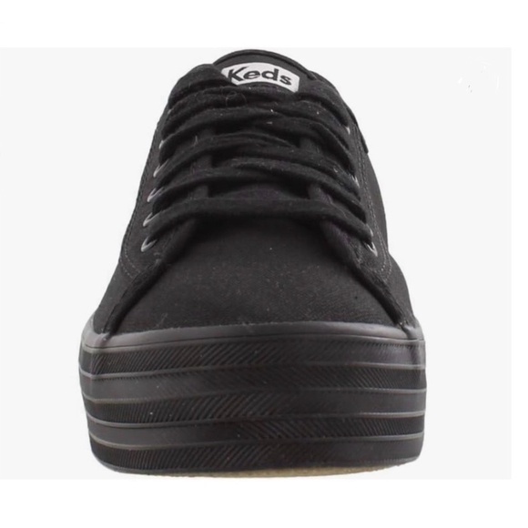 SALE!!!🏷️ Keds Triple Kick Platform Sneaker Black - 7.5M - Picture 2 of 14